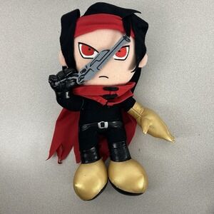 Vintage 2007 FINAL FANTASY 7 VII Vincent Valentine Video Game Plush‎ Anime